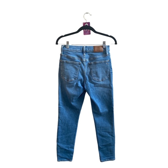 MADEWELL 9" Mid-Rise Skinny Crop Jeans with Button-Front, size 26 - Picture 7 of 12